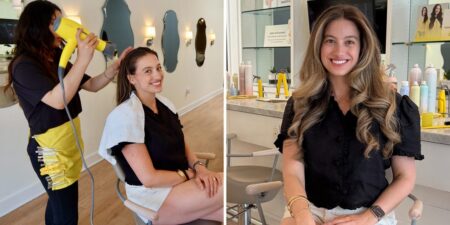 I started working longer hours after 2 promotions. Now I spend $300 a month on salon blowouts to buy back free time.