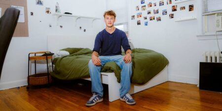 He moved from the Netherlands to NYC for love. Here’s how he lives on $580 a week.