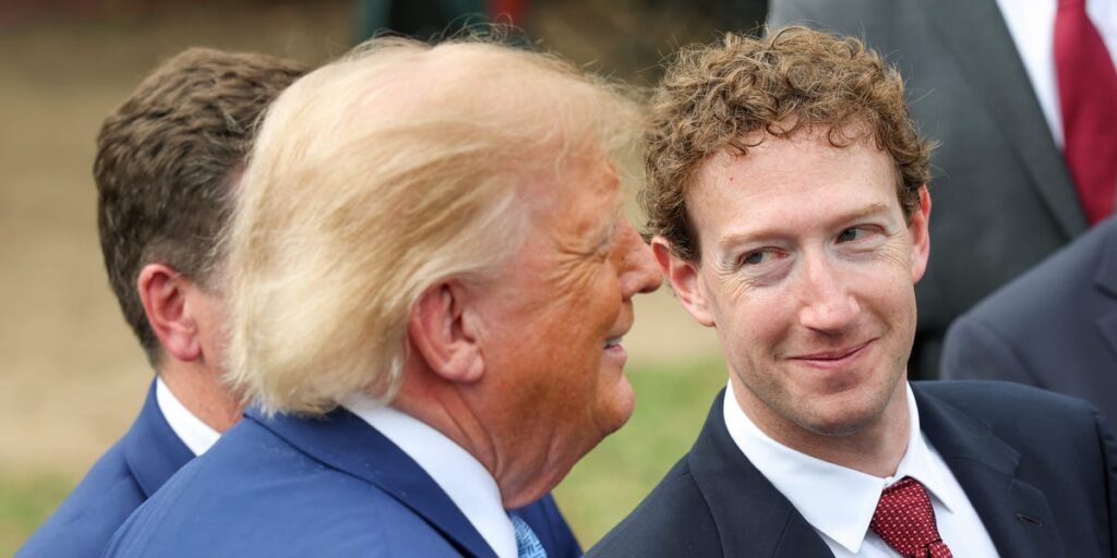 Inside Zuckerberg, Huang’s push for White House AI pact
