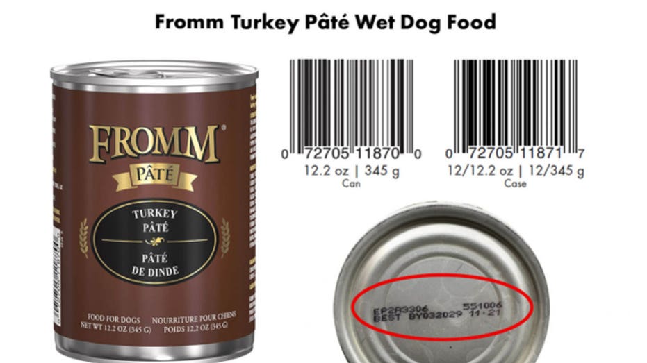 Fromm recalls thousands of dog food cases over possible metal contamination