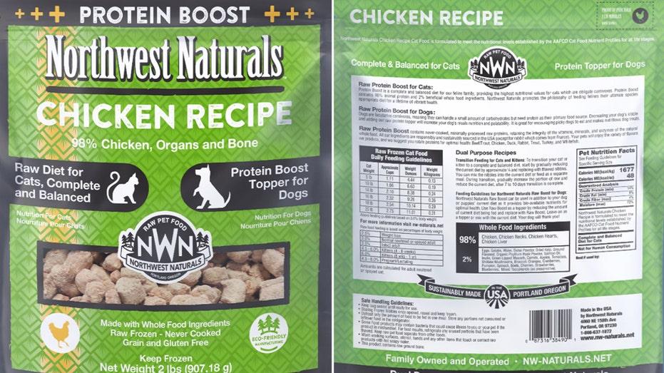 Northwest Naturals pet food recalled over salmonella, listeria risk