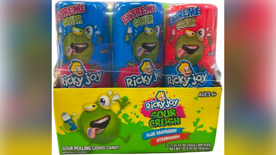 More than 2 million bottles of sour candy recalled over dangerous defect