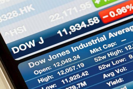 Dow Jones Industrial Average drops 300 points during holiday pullback