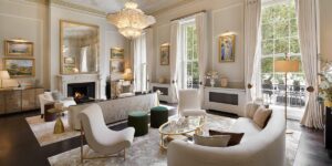 British billionaire slashes the price of his London mansion by  million, saying the rich are fleeing the UK. See inside the storied property.