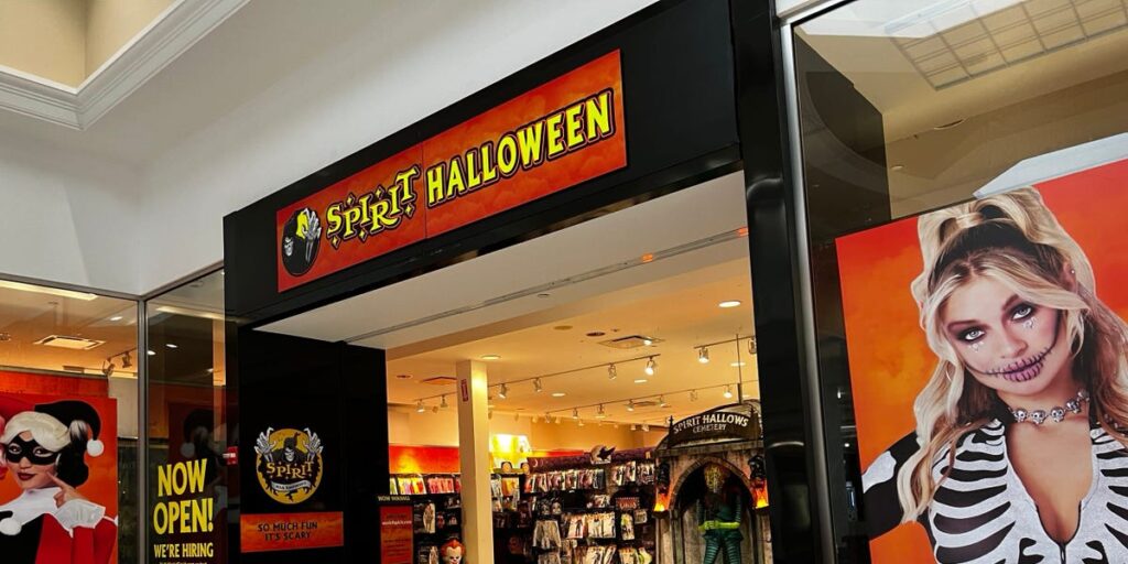 Halloween shoppers are cutting back — and Spirit Halloween, the spooky season giant, is betting big on Christmas