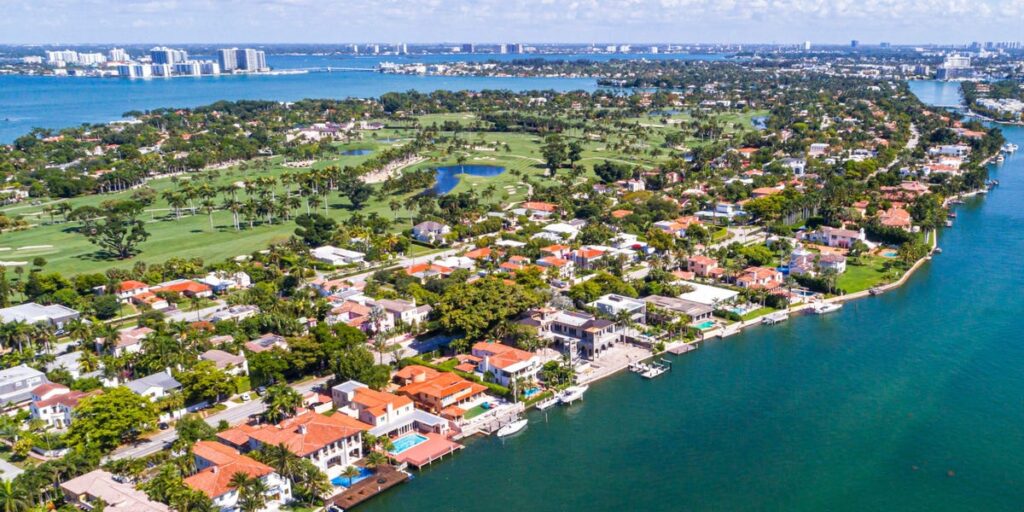 See the exclusive island where you can be neighbors with Jeff Bezos. It’s Miami’s ‘Billionaire Bunker.’