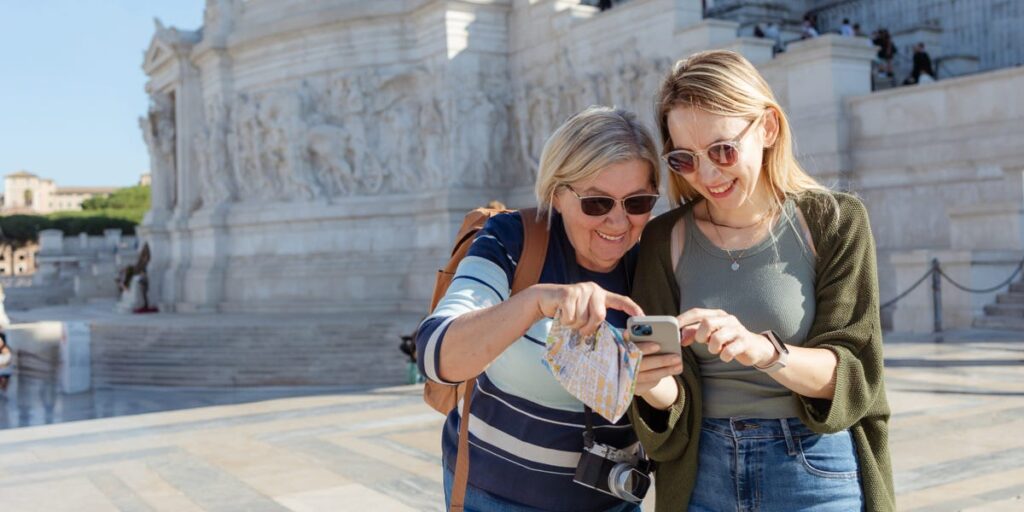 I got food poisoning on a trip to Italy, and my mom flew over to help me. We ended up having the best time.