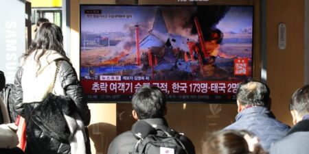 Plane crashes at South Korean airport, killing dozens