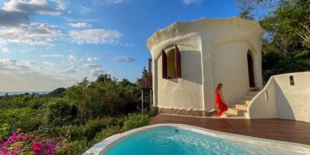 I spent 2 nights in an island villa off the coast of Africa with an open-air bathroom and personal infinity pool. It’s the ideal honeymoon destination.