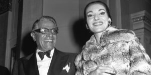 Maria Callas’ real-life relationship with Aristotle Onassis was rocky until his death