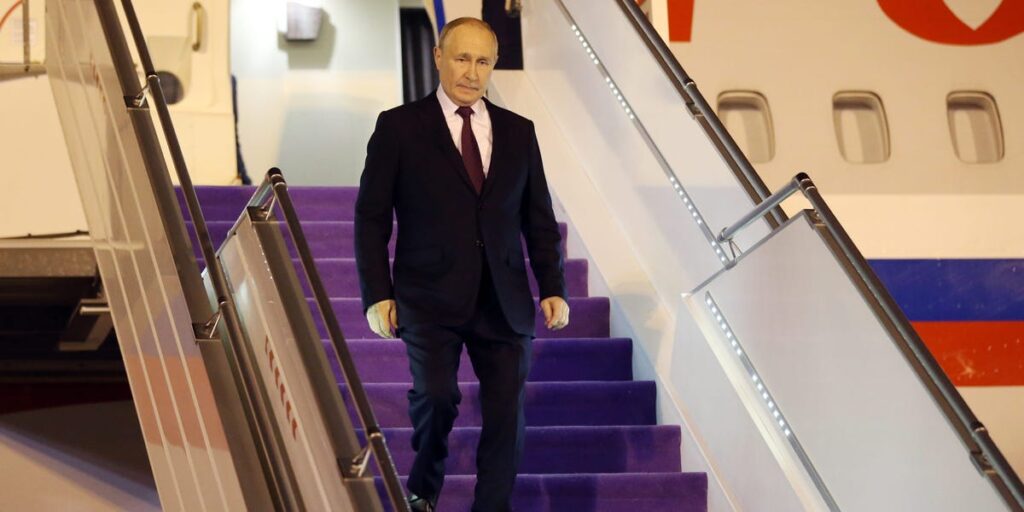 Putin is heavily sanctioned, but he still managed to travel a lot this year