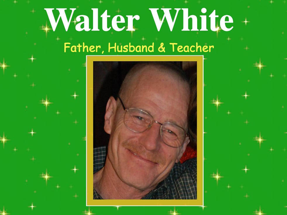 save walter white