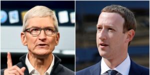 Mark Zuckerberg’s criticism of Apple is the latest in a long-running rivalry