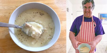 My dad’s classic Greek soup is perfect for a sick day and way better than chicken noodle. Here’s how to make it.