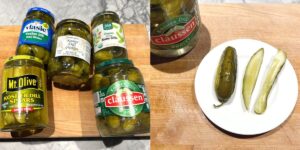 My family tried 5 brands of jarred pickles from the grocery store. One beat the others by a landslide.