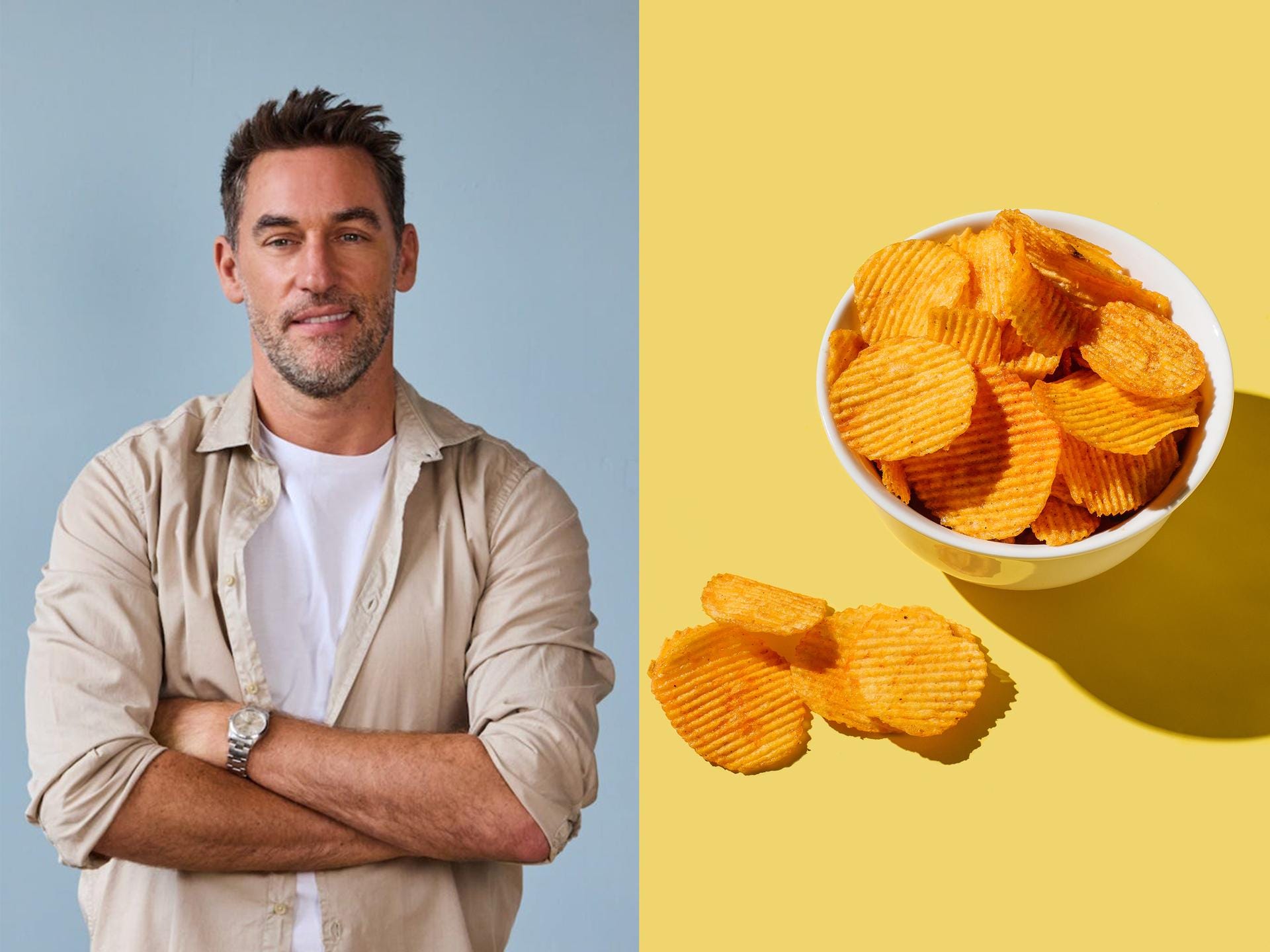 Rob Hobson; bowl of potato chips