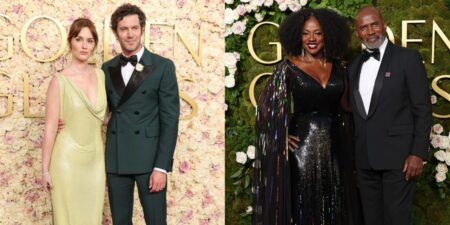 The best-dressed couples at the 2025 Golden Globes