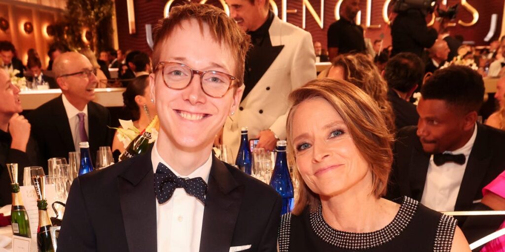 Jodie Foster’s son accompanied her to the Golden Globes — meet her photographer wife and 2 children