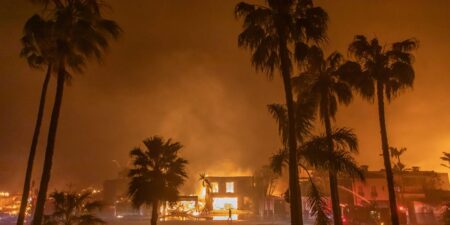 Polymarket is taking bets on the Palisades fire in California