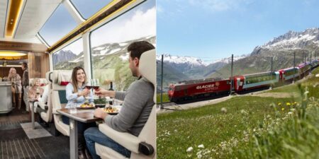 These luxurious 0 seats on an iconic train through the Swiss Alps always sell out as demand for high-end trains booms