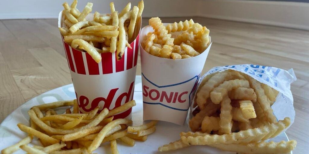 I ordered french fries at Culver’s, Sonic, and Freddy’s. One chain really stood out from the rest.