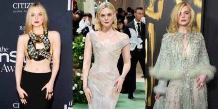 24 of the most daring looks Elle Fanning has ever worn, from sheer fabric to bold cutouts