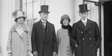 Photos show what the presidential inauguration looked like 100 years ago