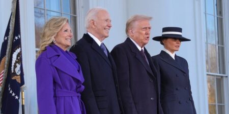 Photos show the biggest moments from Donald Trump’s inauguration