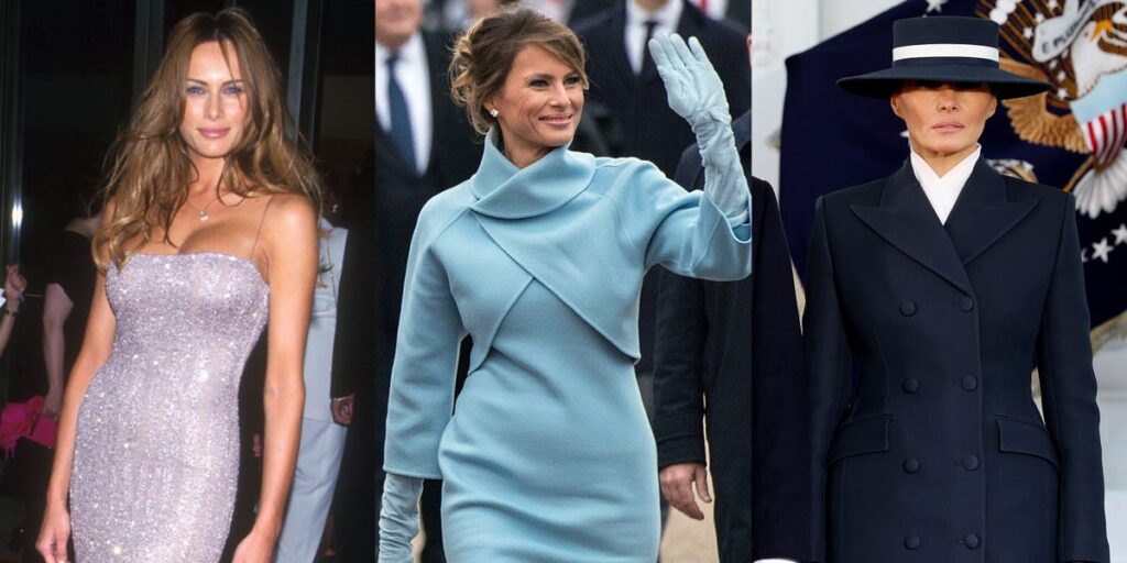 How Melania Trump’s style has evolved, from her modeling days to first lady life