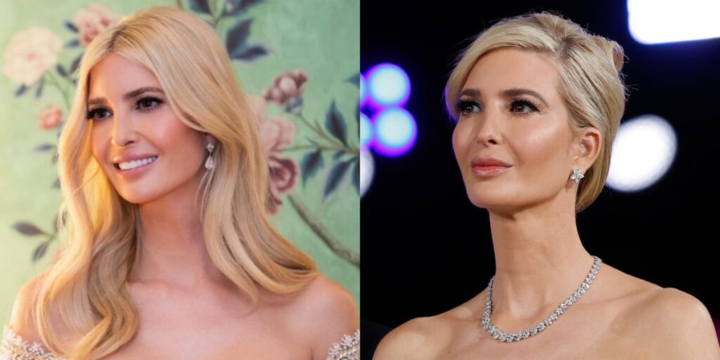 Ivanka Trump wore over .1 million worth of diamond jewelry at Donald Trump’s inauguration