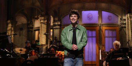 Timothée Chalamet and the ‘Saturday Night Live’ cast parody the state of AI in schools