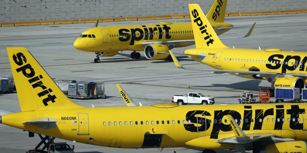 Spirit says it will stop passengers with offensive slogans on their clothes or too much skin on show from boarding