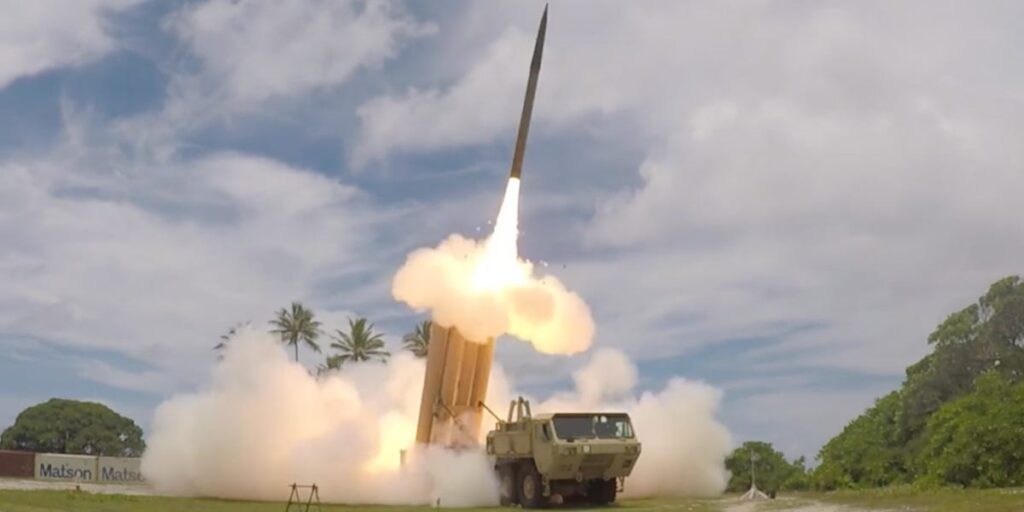 A newly deployed top US missile-defense system is getting a workout in the Middle East