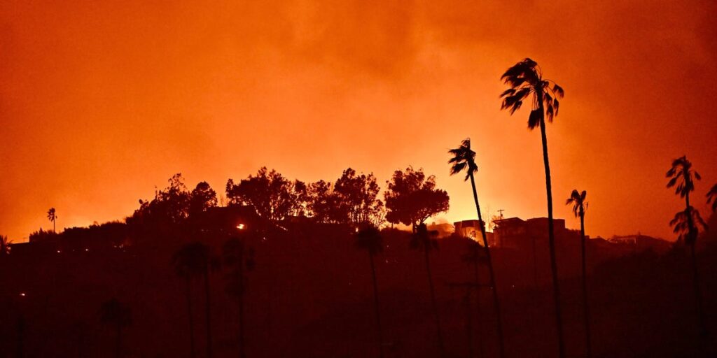 I evacuated Los Angeles with my wife and 2 young sons. We’re focusing on keeping things as routine as possible and reminding them they’re safe.