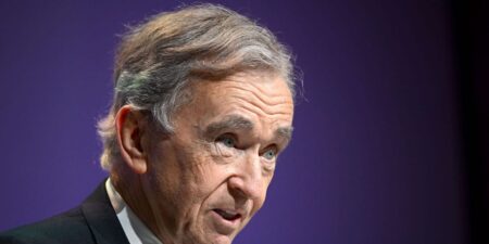 LVMH’s Bernard Arnault ousts Larry Ellison as the world’s 4th-richest person after gaining  billion in one day