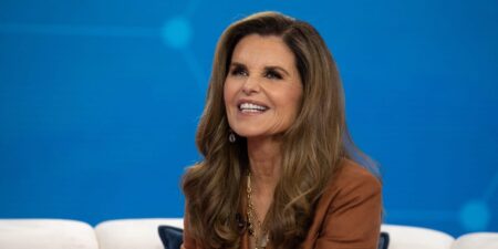 Maria Shriver explains why she made her kids stand up whenever she entered a room