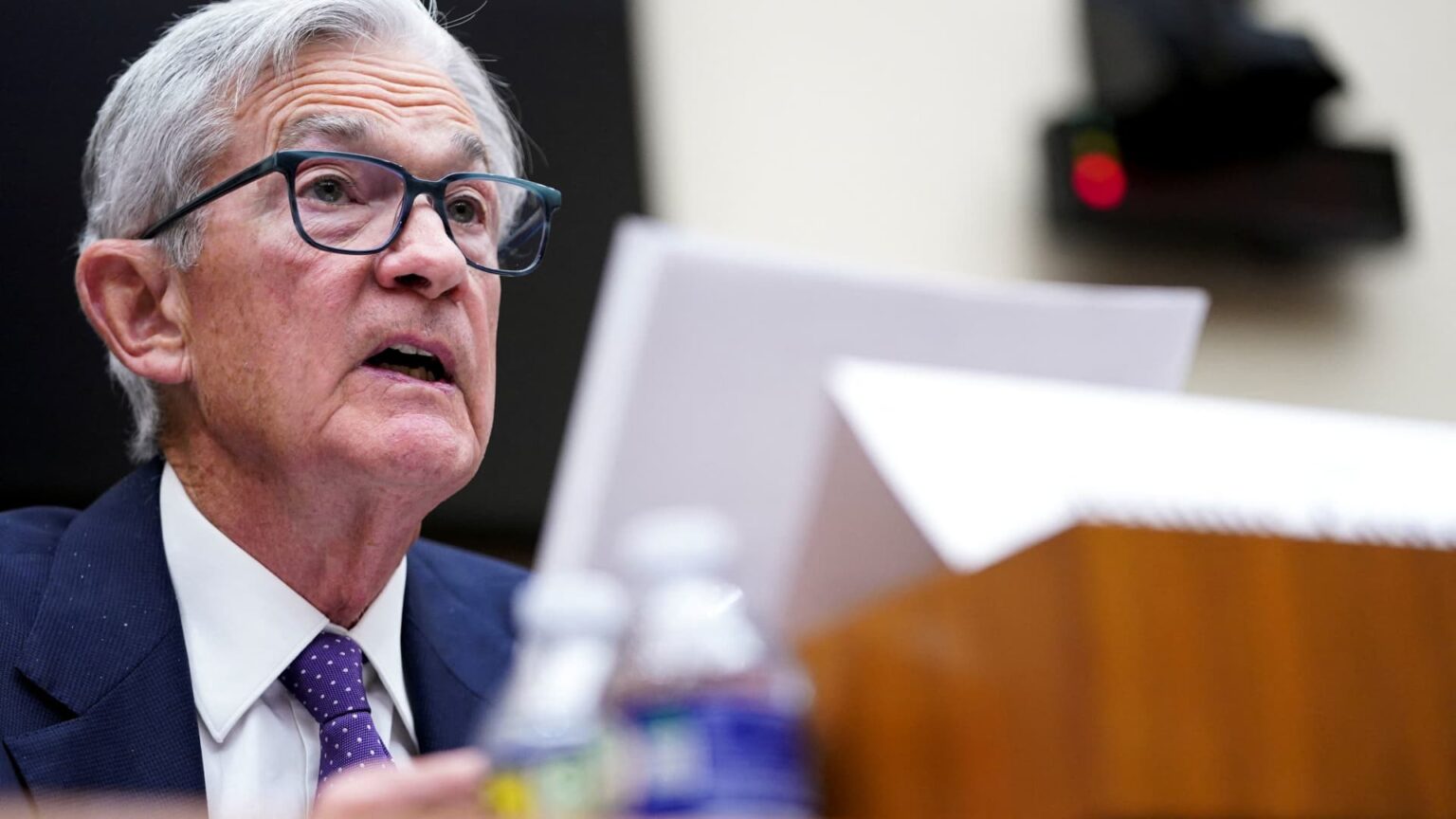 Hopes for more Fed rate cuts dim as Powell notes hot CPI means ‘we’re not quite there yet’