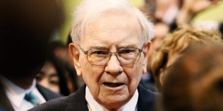 4 charts show how Warren Buffett’s Berkshire Hathaway piled up cash, dumped stocks, and made a record tax payment in 2024