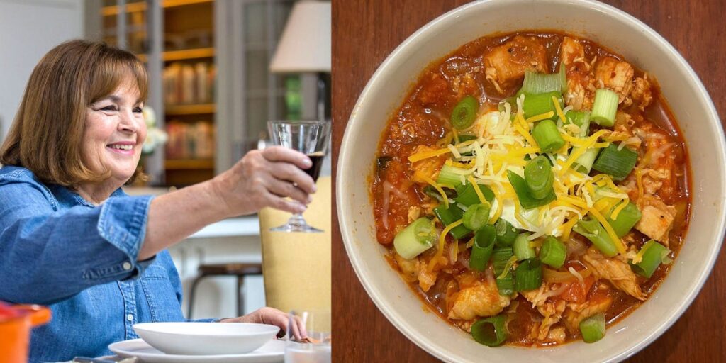 I tried Ina Garten’s easy chicken chili, and the delicious recipe is perfect for winter