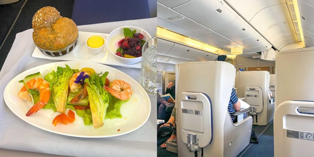 I got a free upgrade to an ,500 seat in British Airways’ business class. It was great, but one thing could’ve made it even better.