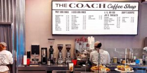 I visited a new coffee shop by Coach. It wasn’t at all what I expected from the luxury fashion house.