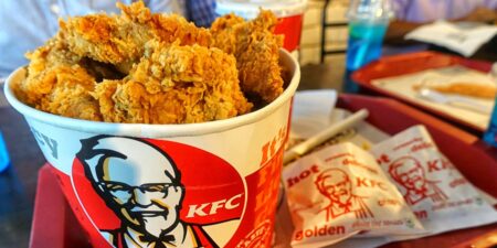 I got a  ‘Bargain Bucket’ from KFC. With a bit of creativity, I turned it into multiple meals for my family of 4.