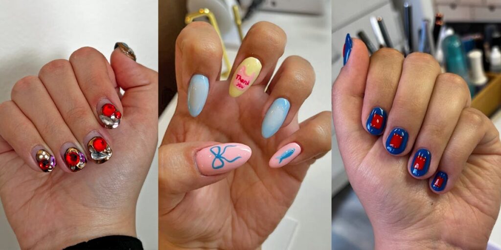 I tried Japanese, Russian, and American gel manicures. The best cost 0, but it lasted a really long time.