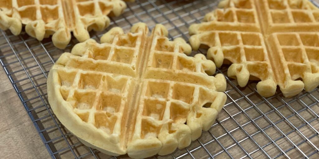 My family loves my fool-proof waffle recipe. One ingredient really makes all the difference.