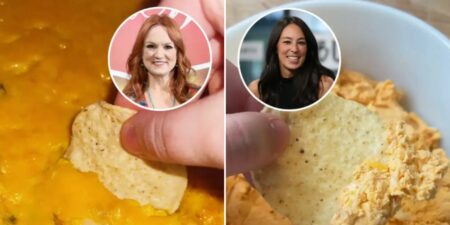 I made Ree Drummond’s and Joanna Gaines’ Buffalo chicken dips, and only one was good enough for the Super Bowl