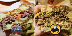 I compared cheeseburgers from Applebee’s and Buffalo Wild Wings. The chicken chain completely surpassed my expectations.