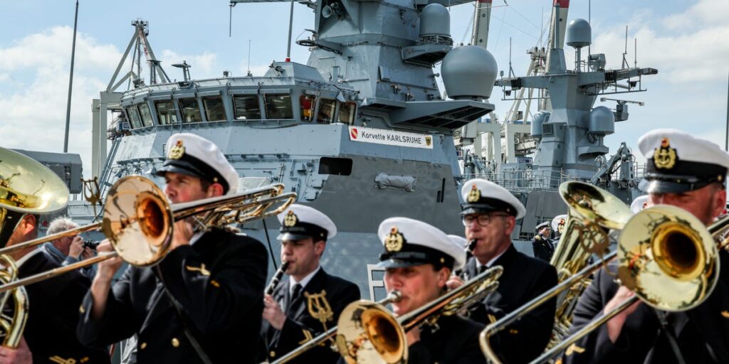 Germany said its warships were sabotaged after a report that metal shavings were dumped in a corvette’s engine system