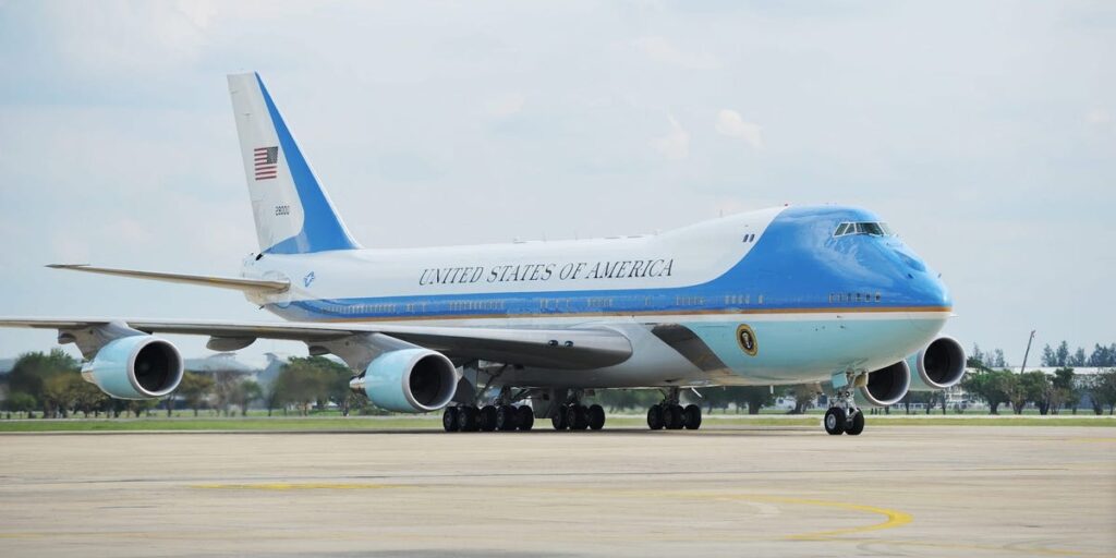 Photos show how Air Force One has changed through the years