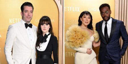 The best-dressed couples at the 2025 Screen Actor Guild Awards