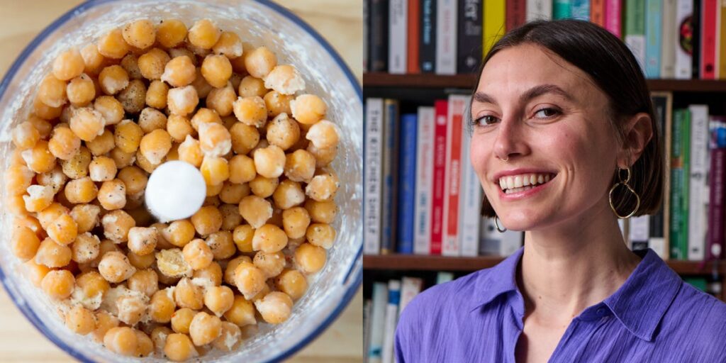 A chef who grew up on the Mediterranean diet shares 3 clever ways she adds plant-based protein to meals